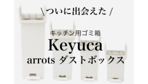 Keyuca キッチン用ゴミ箱・arrotsダストボックス