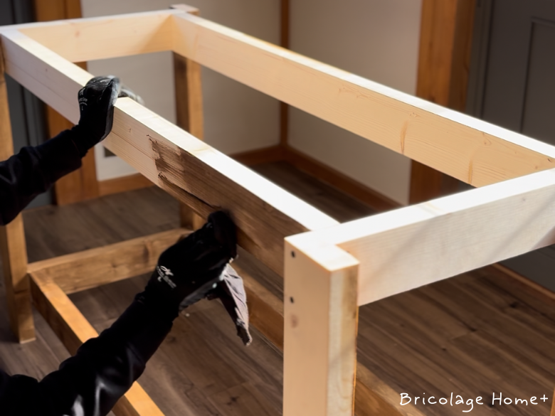 2×4で作る作業台diy