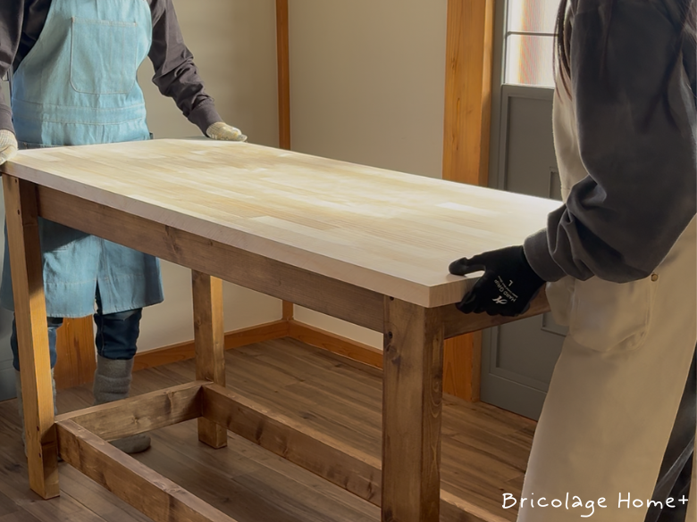 2×4で作る作業台diy