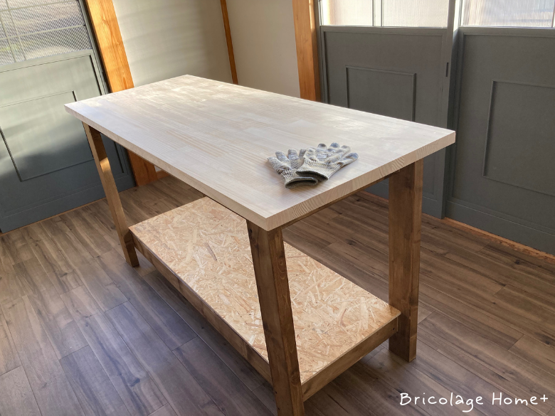 2×4で作る作業台diy
